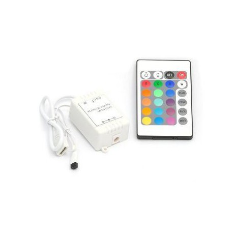 Black Friday - Reduceri Controler cu telecomanda Banda LED RGB 12V - 16 butoane Promotie
