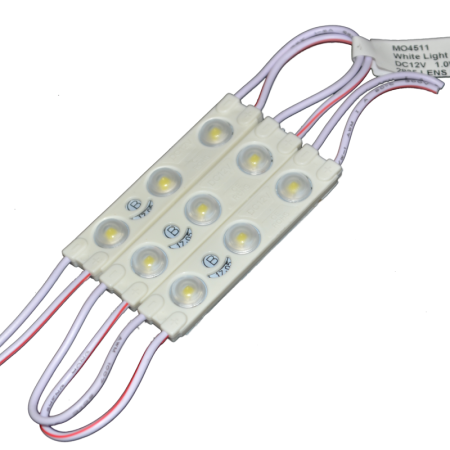 Modul LED color IP65 1W 3SMD cu lentila - Ledel