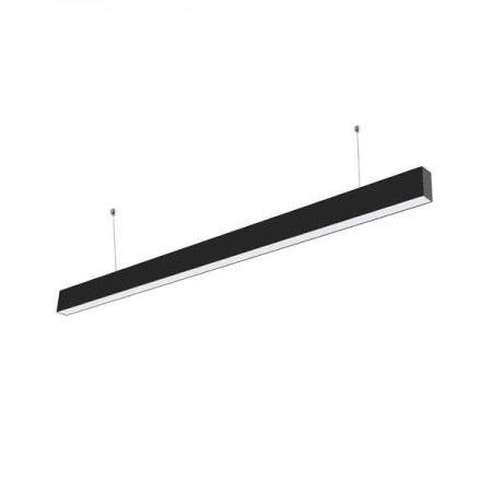 Black Friday - Reduceri Lampa LED Liniara, suspendata, 40W, aluminiu, neagra Promotie - Ledel