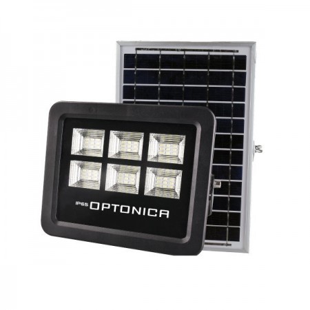 Black Friday - Reduceri 100W Proiector LED Cu Incarcare Solara Si Acumulator Promotie - Ledel