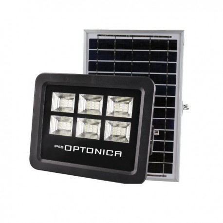 Black Friday - Reduceri 100W Proiector LED Cu Incarcare Solara Si Acumulator Promotie