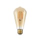 LED Bulb E27 ST64 4w Golden Glass