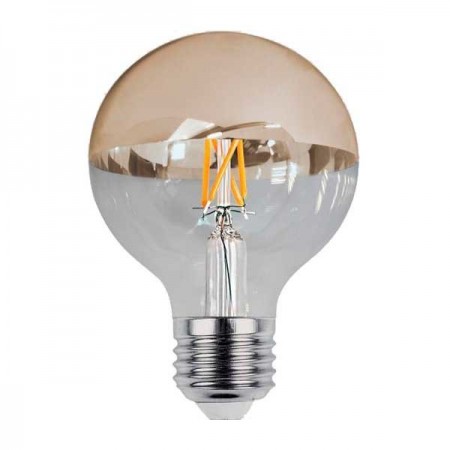 LED Bulb G95 E27 Half Golden Glass - Ledel