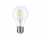 Bec LED E27 A60 8W Filament Lumina Rece, Lumina Naturala, Lumina Calda