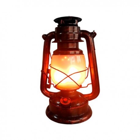 Lampă cu flacără LED 5W Culoare bronz cu baterie