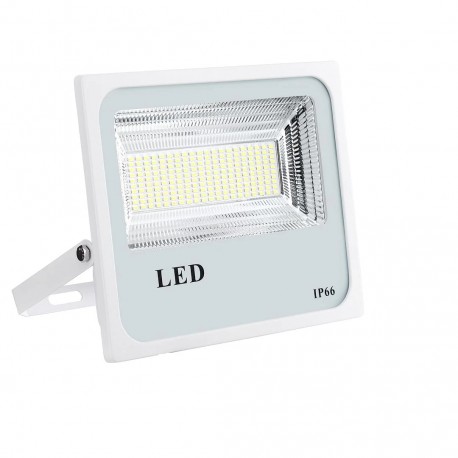 Proiector LED 200w Alb, exterior, slim, dall line